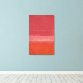 Toile Mark Rothko - Untitled Red - 1956 (Insitu (Plancher de Bois))