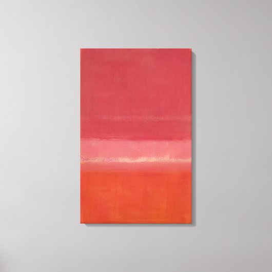 Toile Mark Rothko - Untitled Red - 1956 (Recto)