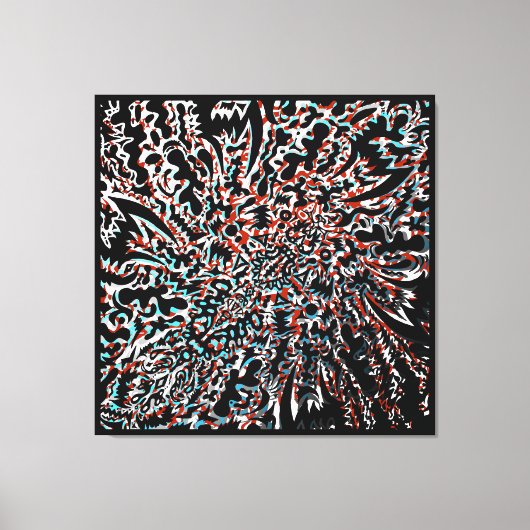 Toile Mark Voss dit "Badass !" (Recto)