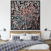 Toile Mark Voss dit "Badass !" (Insitu(Chambre))