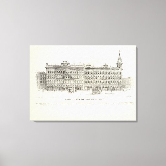 Toile Market South side Main et Beale (Recto)