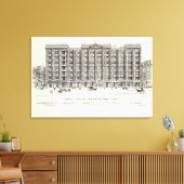 Toile Market South side New Montgomery et Annie (Insitu(Salon))