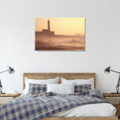 Toile Maroc, Rabat, Phare au coucher du soleil avec (Insitu(Chambre))