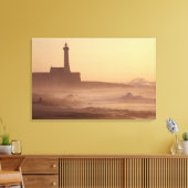 Toile Maroc, Rabat, Phare au coucher du soleil avec (Insitu(Salon))