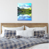 Toile Maroon Bells se reflétant dans le lac Maroon (Insitu(Chambre))
