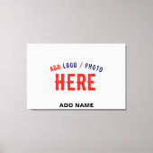 TOILE MARQUE BLANCHE MODERNE ET PERSONNALISABLE VÉRIFIÉE (Recto)