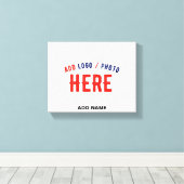 TOILE MARQUE BLANCHE MODERNE ET PERSONNALISABLE VÉRIFIÉE (Insitu (Plancher de Bois))