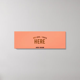 TOILE MARQUE MODERNE MODERNE CORAL ORANGE VÉRIFIÉE