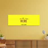 TOILE MARQUE VÉRIFIÉE JAUNE CLAIR ET MODERNE (Insitu(Salon))