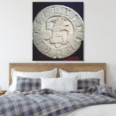 Toile Marqueur de terrain de balle maya, Chinkultic (Insitu(Chambre))