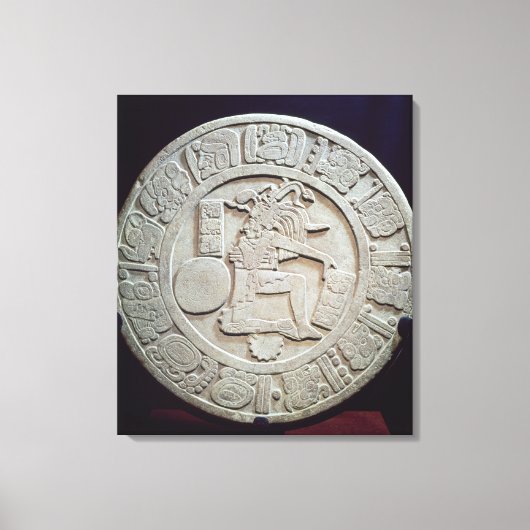 Toile Marqueur de terrain de balle maya, Chinkultic (Recto)