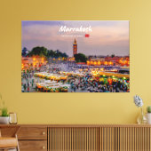 Toile Marrakech, Maroc - Place Jemaa el Fnaa (Insitu(Salon))