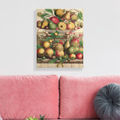 Toile Mars, à partir de "Douze mois de fruits" (Insitu(Salon))