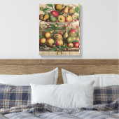 Toile Mars, à partir de "Douze mois de fruits" (Insitu(Chambre))