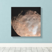Toile Mars Lune Phobos 2 (Insitu (Plancher de Bois))