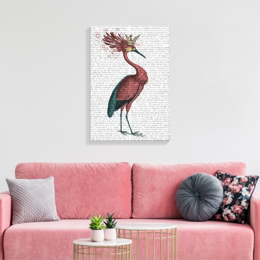 Toile Marsala Heron (Insitu(Salon))