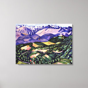 Toile Marsden Hartley - Montagnes pourpres, Venise