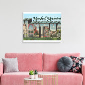 Toile Marshall Mountain, Montana (Insitu(Salon))