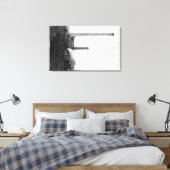 Toile Marshfield, Oregon Vue sur les usines de bois (Insitu(Chambre))