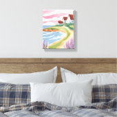 Toile Martha's Vineyard | Peinture de chemin de plage à (Insitu(Chambre))