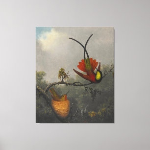 Toile MARTIN JOHNSON HEADE - Crimson Topaz - c. 1863-64