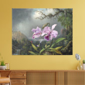 Toile MARTIN JOHNSON HEADE - Étude d'une orchidée - 1872 (Insitu(Salon))
