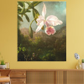 Toile MARTIN JOHNSON HEADE - Orchidées - 1873 - (Insitu(Salon))