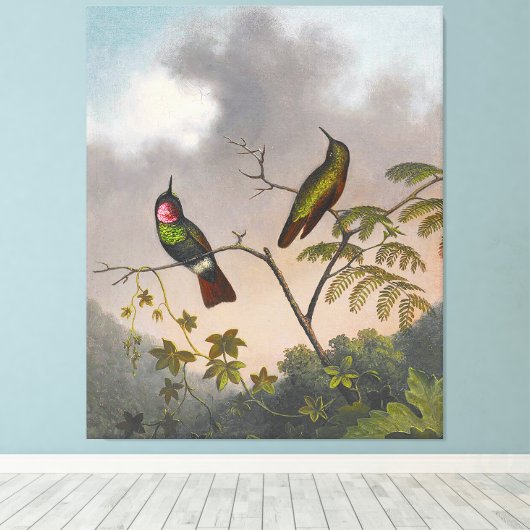 Toile MARTIN JOHNSON HEADE - Ruby brésilien - c. 1863-64 (Insitu (Plancher de Bois))