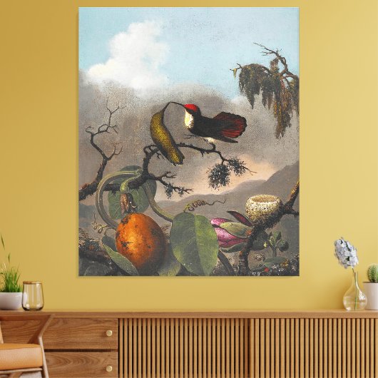 Toile MARTIN JOHNSON HEADE - Ruby-Topaz - c. 1863-1864- (Insitu(Salon))