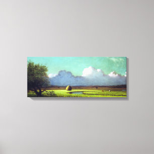 Toile Martin Johnson Heade Sunlight Shadow Newbury Marsh