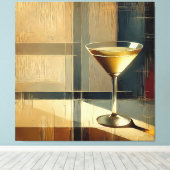 Toile Martini de style moderne du milieu du siècle dans (Insitu (Plancher de Bois))