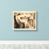 Toile Martini par Louis Icart (Insitu (Plancher de Bois))