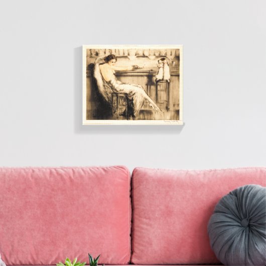 Toile Martini par Louis Icart (Insitu(Salon))
