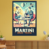 Toile Martini Space Travel Affiches de l'équipage de con (Insitu(Salon))