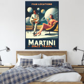 Toile Martini Space Travel Affiches Emplacements du film (Insitu(Chambre))