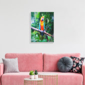 Toile Martinique Macaw (Insitu(Salon))