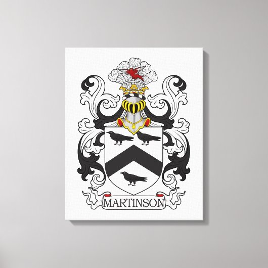 Toile Martinson Family Crest (Recto)