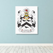 Toile Martinson Family Crest (Insitu (Plancher de Bois))