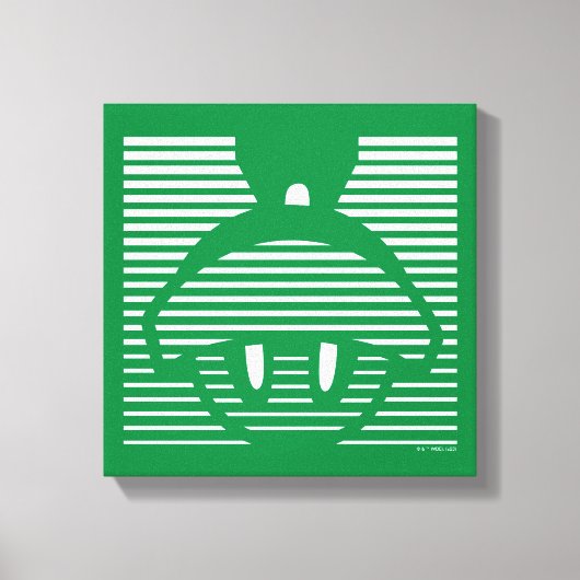 Toile MARVIN L'Icône rayée MARTIAN™ (Recto)
