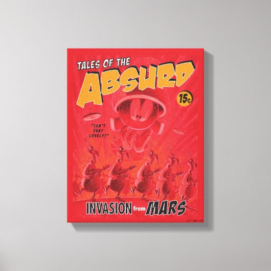 Toile MARVIN MARTIAN™ Retro Invasion from Mars Comic (Recto)
