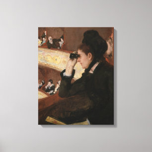 Toile Mary Cassatt - Dans le loge