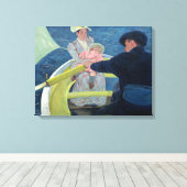 Toile Mary Cassatt - La fête de la navigation (Insitu (Plancher de Bois))