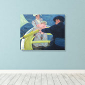 Toile Mary Cassatt - La fête de la navigation (Insitu (Plancher de Bois))