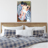 Toile Mary Cassatt - Le bain de l'enfant (Insitu(Chambre))