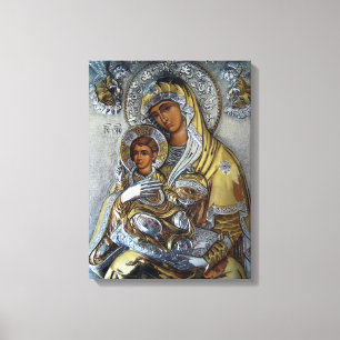 Toile Mary et Jésus
