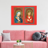Toile Mary, Mater Dolorosa & Jesus, Ecce homo (Insitu(Salon))