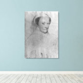 Toile Mary, Reine des Écossais en deuil blanc, 1560 (Insitu (Plancher de Bois))