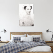 Toile Mary, Reine des Écossais en deuil blanc, 1560 (Insitu(Chambre))