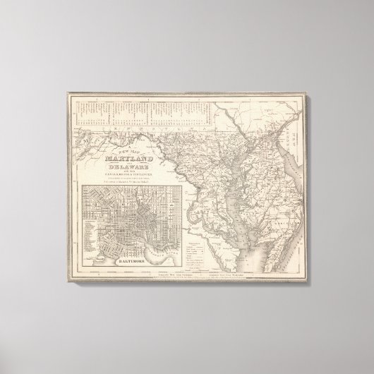 Toile Maryland et Delaware 2 (Recto)