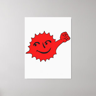 Toile Mascotte Red Sun Cheer